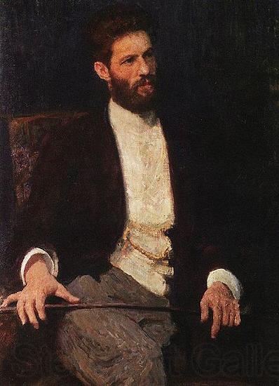 Ilya Repin Portrait of sculptor Mark Matveevich Antokolski